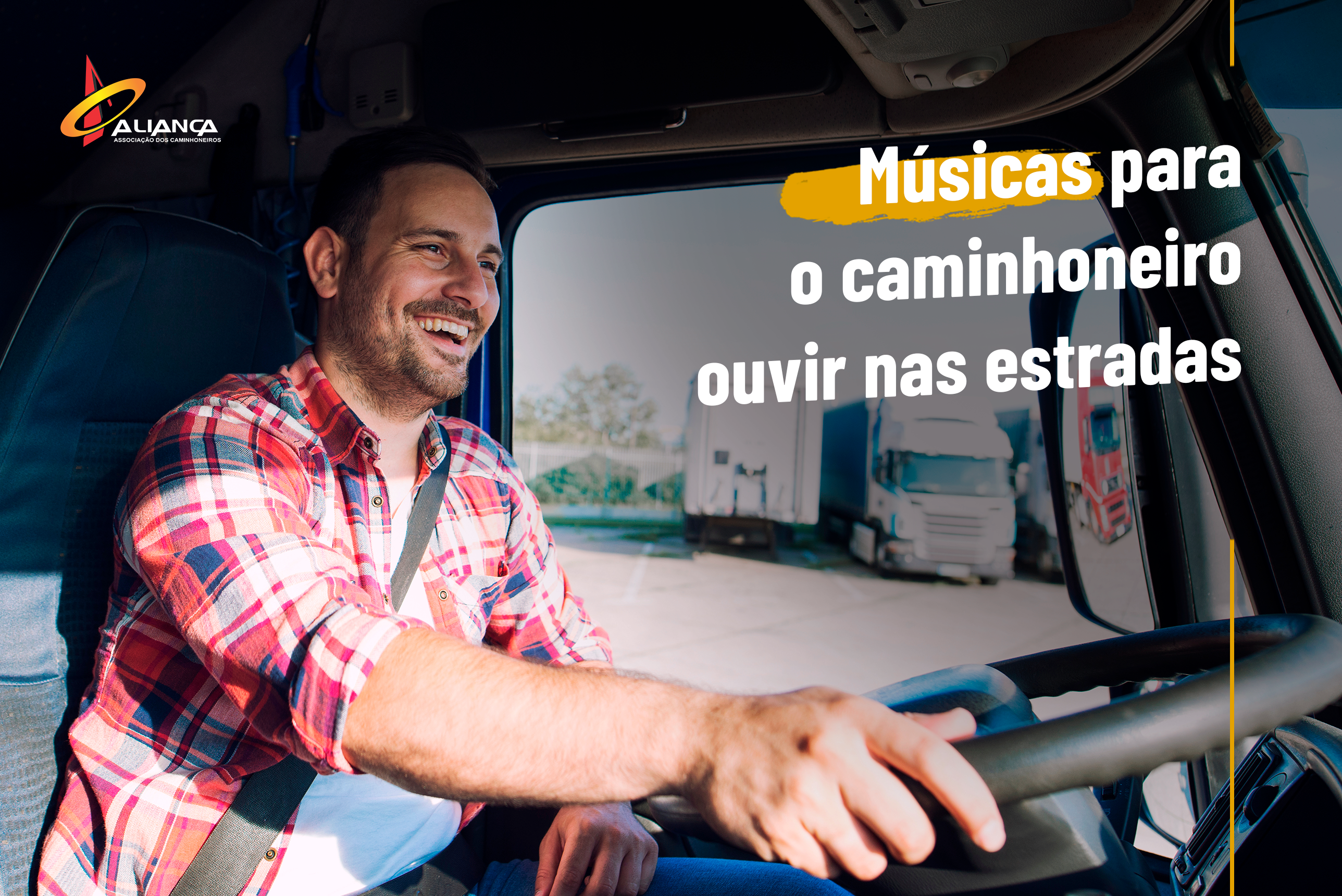 Uma playlist para o caminhoneiro ouvir na estrada